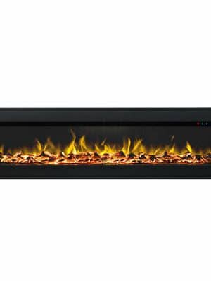 Electric Fireplace Heater Recessed Wall Mounted