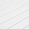 New White Outdoor Aluminium Sofa Lounge Setting Arm Chairs Table - Image 10