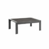 New Charcoal Outdoor Aluminium Sofa Lounge Setting Furniture Set Arms Chairs Tab - Image 4