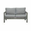 New Charcoal Outdoor Aluminium Sofa Lounge Setting Furniture Set Chairs Table - Image 3