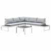 Aluminium Outdoor Garden Sofa Lounge Furniture Setting