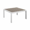 New White Aluminium Outdoor Garden Sofa Lounge Furniture Setting Table Chairs - Image 4