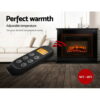 2000W Electric Fireplace Heater Realistic Flame Effect w Thermostat Timer Remote - Image 5