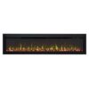 72 Inch 1500W Wall Electric Fireplace Built-in Wall Recessed Flame Effect - Image 2