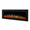 1500W 72inch Recessed Wall Mounted Electric Fireplace Flame Effect - Image 12