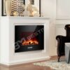 MAXKON Electric Fireplace Wall Mounted w/LED Log Flames 2 Heat Settings - Image 10