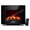 MAXKON Electric Fireplace Wall Mounted w/LED Log Flames 2 Heat Settings - Image 12