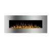 1500W 50" Recessed Wall Mounted Electric Fireplace Flame Effect - Image 8