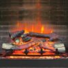 PRIMO 2000W 30 Inch Electric Fireplace Heater Insert Wood Log - Image 6