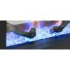 New 1500W 60 Inch Built-in Wall Recessed Electric Fireplace Heater - Image 11
