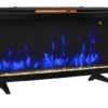 42" Classic Flame Electric Fireplace Wall Mount Free Stand - Image 2