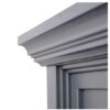 Kingsley 2000W Electric Fireplace Light Grey Mantel & 30" Primo Insert - Image 8