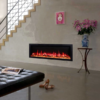 Capriccio 1500W 50 inch Recessed / Wall Mounted Electric Fireplace - Smartphone Control - Image 5