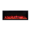 Capriccio 1500W 50 inch Recessed / Wall Mounted Electric Fireplace - Smartphone Control - Image 4