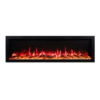Capriccio 1500W 60 inch Electric Fireplace Smartphone Remote