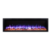 Capriccio 1500W 60 inch Recessed / Wall Mounted Electric Fireplace - Smartphone Control - Image 8