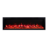 Capriccio 1500W 60 inch Recessed / Wall Mounted Electric Fireplace - Smartphone Control - Image 5