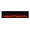 Capriccio 1500W 72 inch Recessed / Wall Mounted Electric Fireplace - Smartphone Control - Image 5
