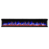 Fenton 1600W 3 Sided 100 Inch Recessed / Wall Mounted Electric Fireplace - Image 8