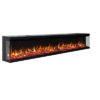 Fenton 1600W 3 Sided 100 Inch Recessed / Wall Mounted Electric Fireplace - Image 3