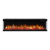 Fenton 1600W 3 Sided 60 Inch Recessed / Wall Mounted Electric Fireplace - Image 9