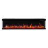 Fenton 1600W 3 Sided 72 Inch Recessed / Wall Mounted Electric Fireplace - Image 7