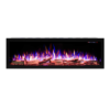 Fantasia 1500W 60 inch Built-in Recessed Electric Fireplace - Extra Deep - Image 6