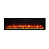 Lumina 1500W 60 inch Recessed Electric Fireplace