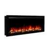 1500W 60" Recessed Wall Mounted Electric Fireplace Flame Effect - Image 2