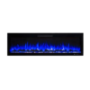 Rocco 1500W 60 inch Wall Mounted Electric Fireplace