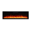 Rocco 1500W 60 inch Wall Mounted Electric Fireplace - Image 7