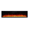 Rocco 1500W 72 inch Recessed / Wall Mounted Electric Fireplace - Image 5