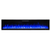 Rocco 1500W 84 inch Recessed / Wall Mounted Electric Fireplace - Image 4