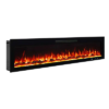 Rocco 1500W 84 inch Recessed / Wall Mounted Electric Fireplace - Image 3