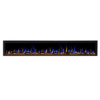 Concerto 1500W 100 inch Wall Mounted Electric Fireplace