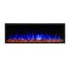 COMO 50 inch Built-in Recessed / Wall Mounted Electric Fireplace Decorative – No heat - Image 8