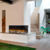Langham 1600W 1/2/3-Sided 40 Inch Extra Deep Electric Fireplace - Image 6