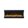 Zevoko 1600W 60'' 3-Sided Recessed/Wall-Mount Electric Fireplace - Image 12