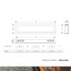 Rockwell 50 inch Built-in Recessed / Wall Mounted Electric Fireplace Decorative - Image 5
