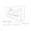 Rockwell 50 inch Built-in Recessed / Wall Mounted Electric Fireplace Decorative - Image 6