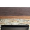 Stone Design Electric Fireplace Heater & Mantel - Image 12