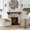 Stone Electric Fireplace Mantels Surrounds Inserts AU Stock - Image 3