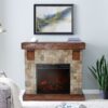 Electric Fireplace Mantel Surrounds Insert