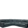 Brighton Corner Modular Manual Recliner Lounge Rhino Fabric Jet - Image 3