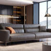 100% Genuine Leather Sofa Lounge - 3-Seater, 4-Seater, 5-Seater - Brand New - Image 3