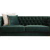 Sofa Bed Best Queen 2 seater fabric lounge Velvet sofa Easy to Pull Brand New - Image 4