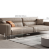 100% Genuine Leather Sofa Lounge - 3-Seater, 4-Seater, 5-Seater - Brand New - Image 5