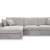 ASQUITH 2 Seater Fabric Lounge Sofa with LHF Chaise – Slate - Image 4