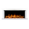 Triora Floating 3 Sided Wall Mounted Electric Fireplace – Smartphone Control - Image 2
