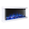 Triora Floating 3 Sided Wall Mounted Electric Fireplace – Smartphone Control - Image 8